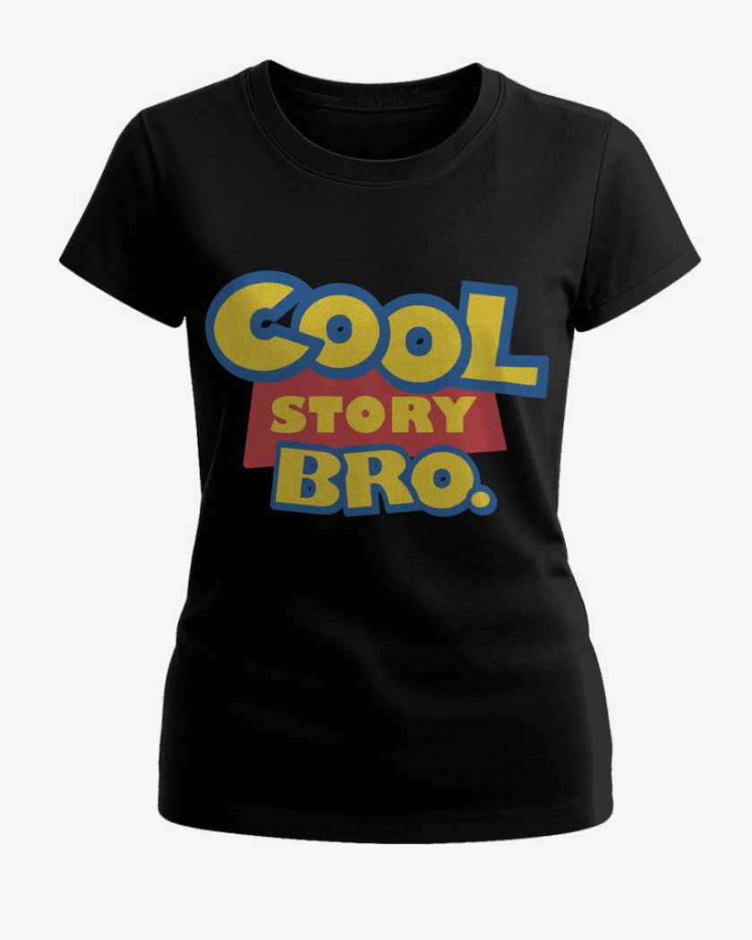 Polera de Mujer Negro de Cool Story Bro