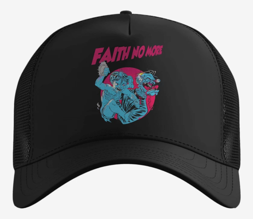 Gorro Negro de Faith No more