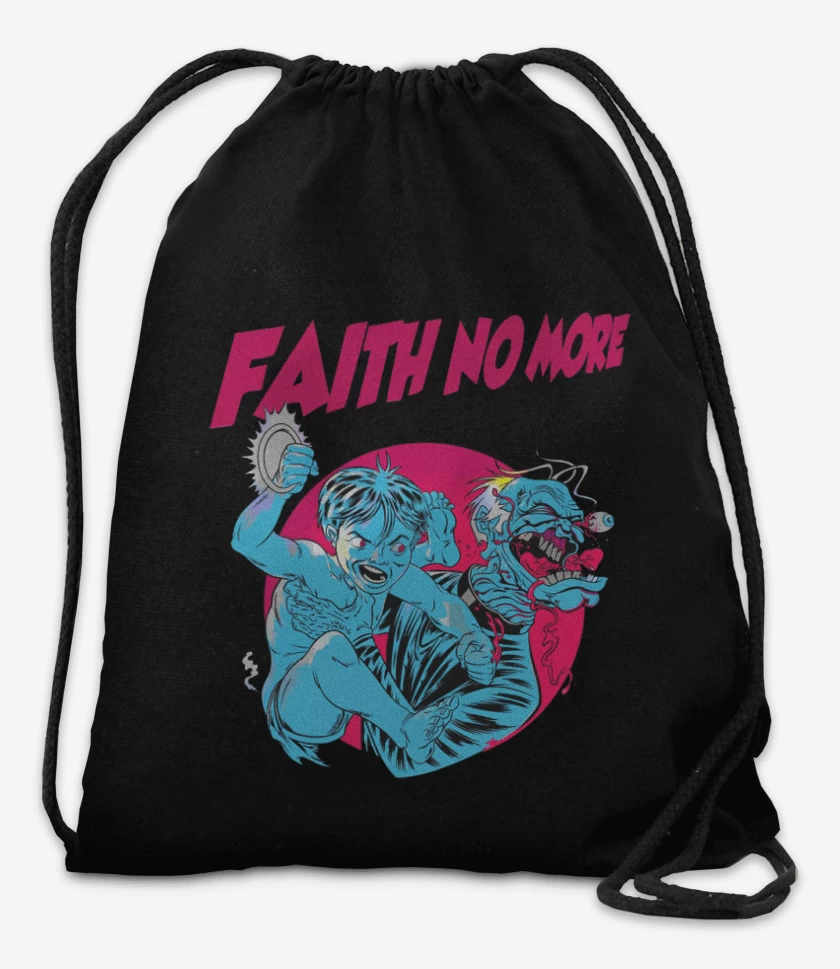 Mochila Negro de Faith No more