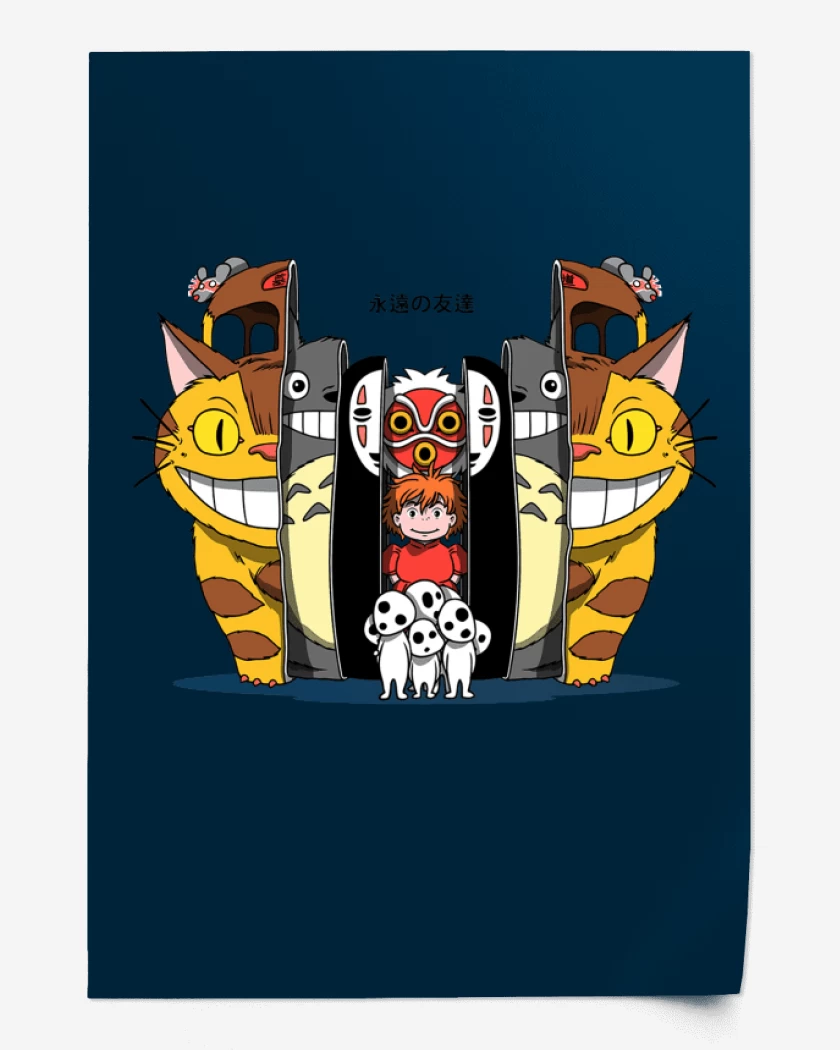 Print ghibli