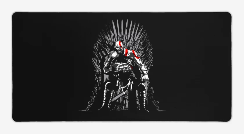 Mouse pad Gamer Negro de God of thrones