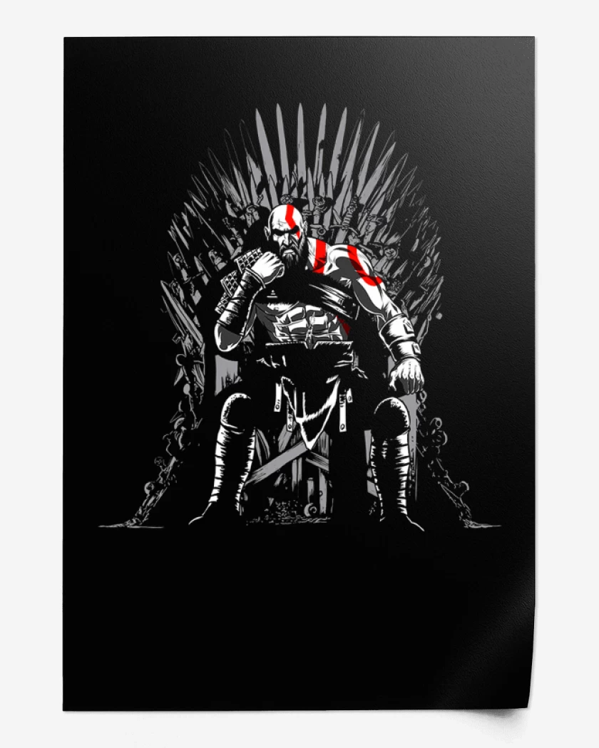 Print Negro de God of thrones