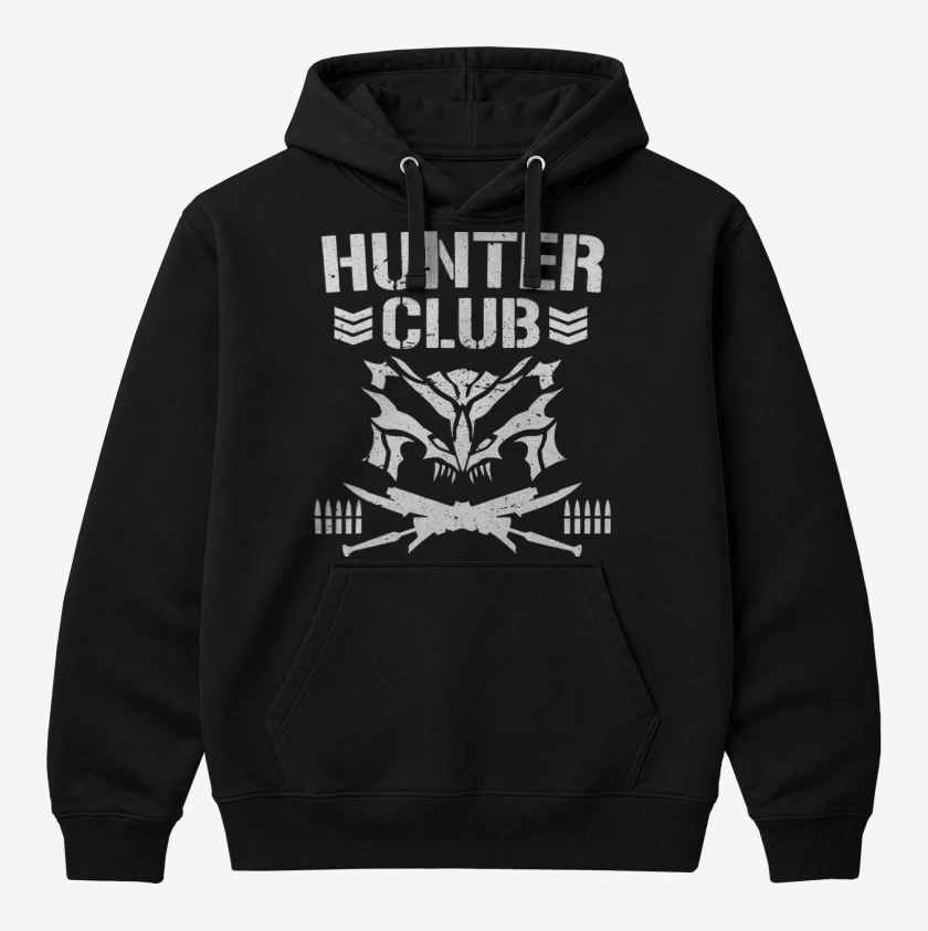 Polerón Canguro Negro de Hunter Club