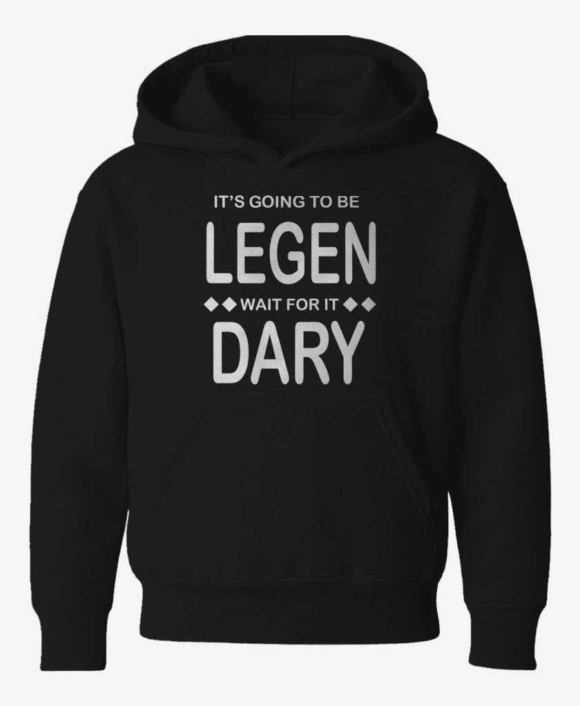 Poleron de niño Negro de Legend Dary