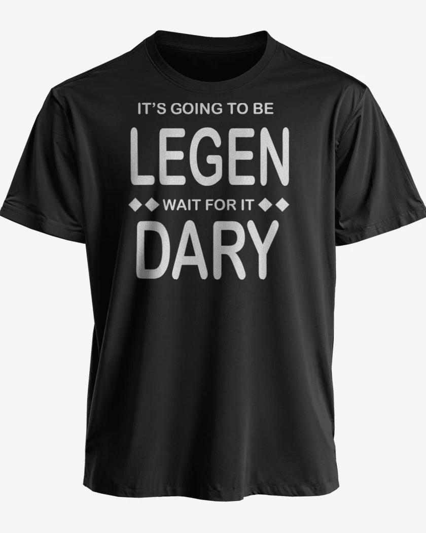 Polera premium Negro de Legend Dary