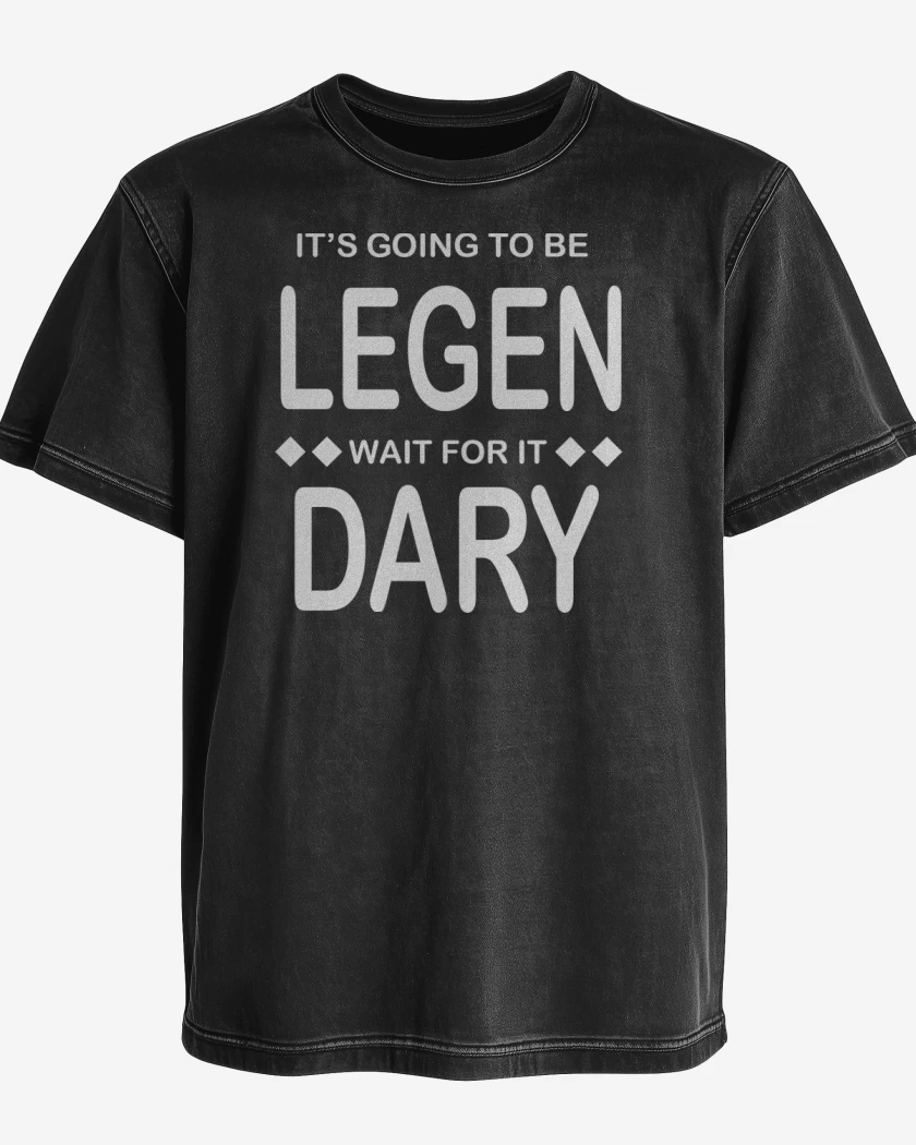 Polera desgastada Legend Dary