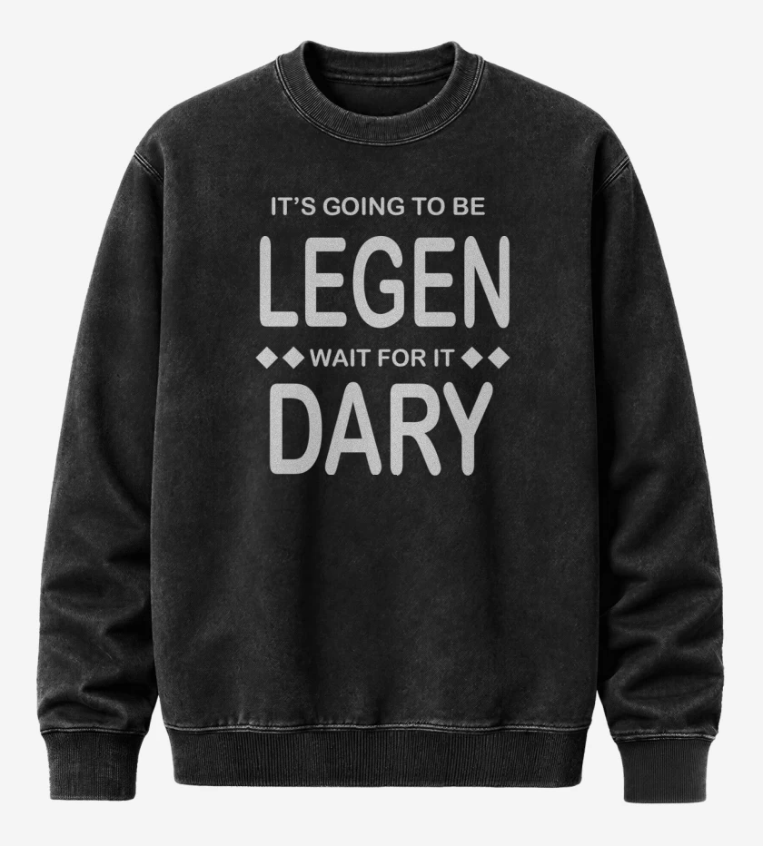 Poleron Polo Acid Wash Negro de Legend Dary