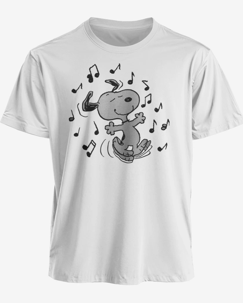 Polera Blanco de Snoopy
