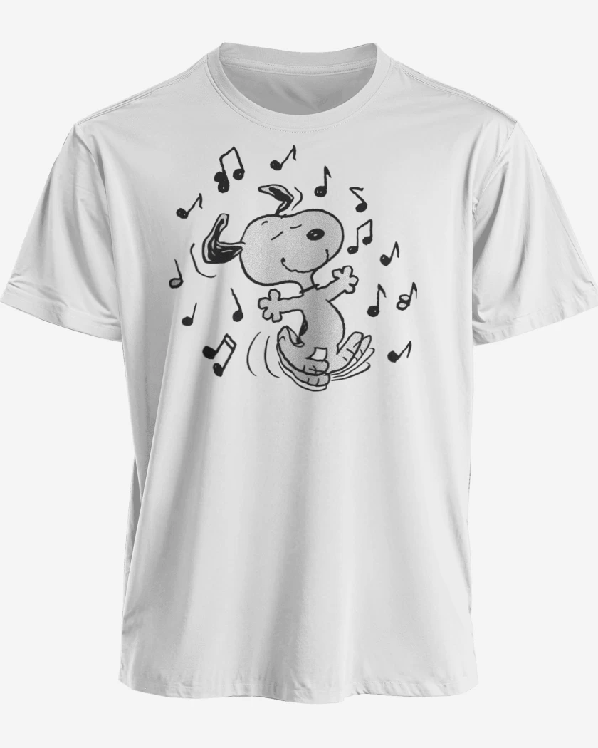 Polera premium Blanco de Snoopy