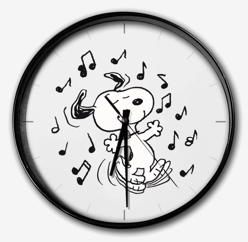 Reloj Blanco de Snoopy