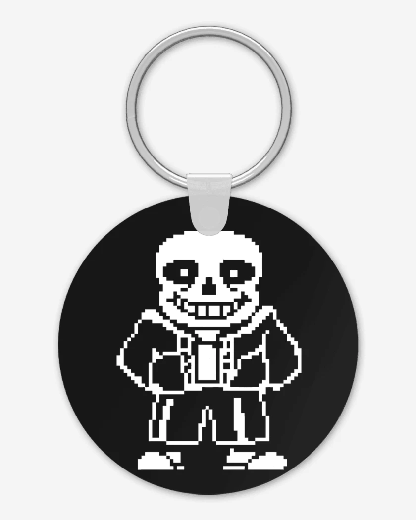 Llavero Negro de Undertale 1