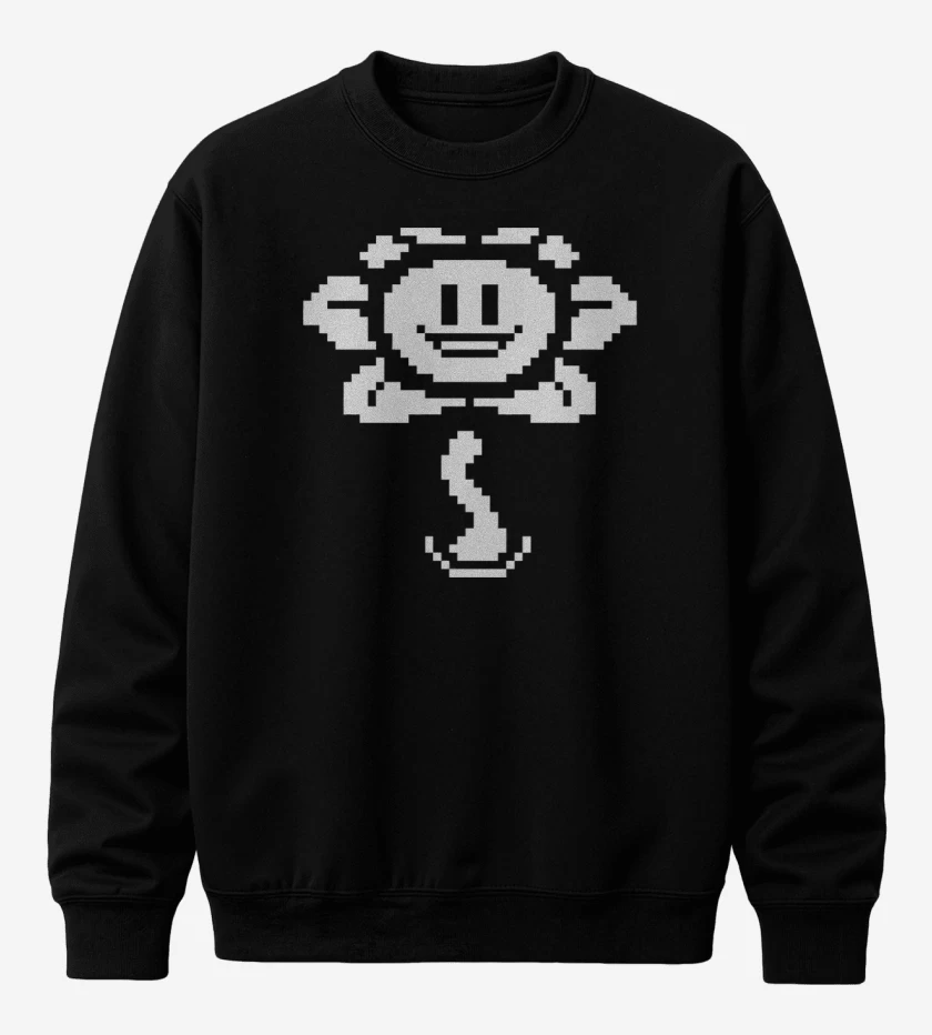 Poleron polo Negro de Undertale 2