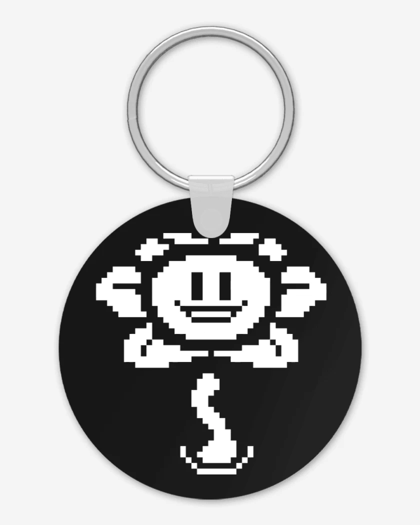 Llavero Negro de Undertale 2