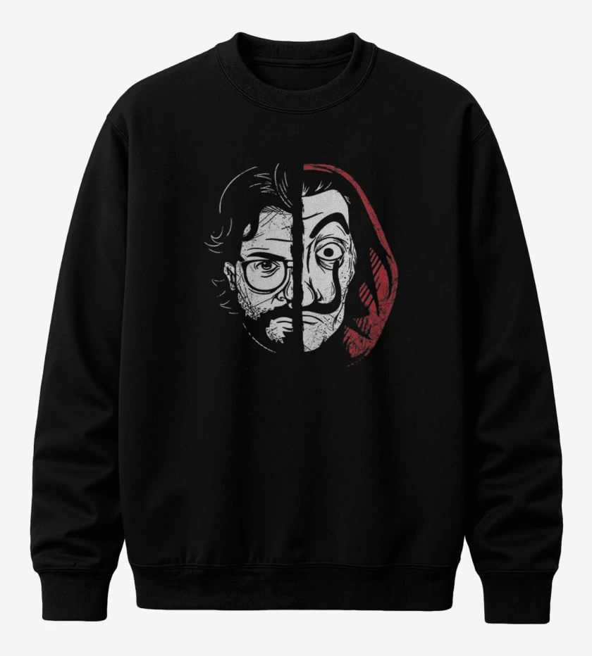 Poleron polo Negro de El profesor
