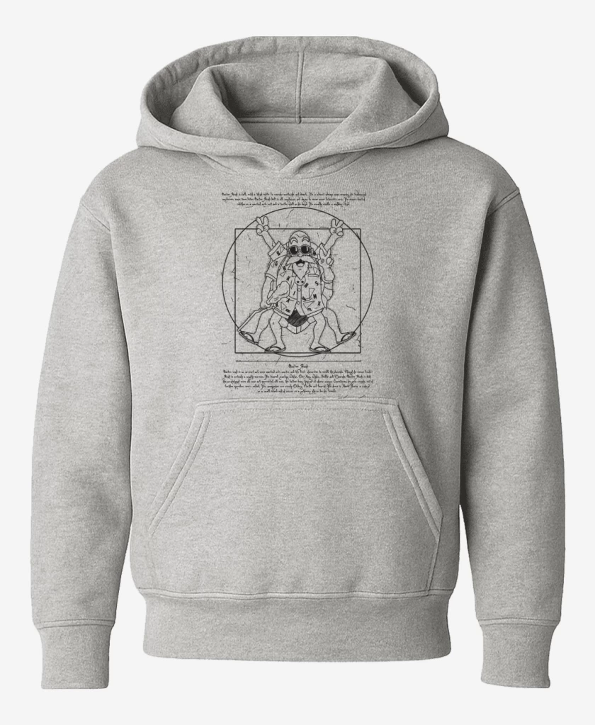 Poleron de niño Gris Melange de Roshi de Vitruvio