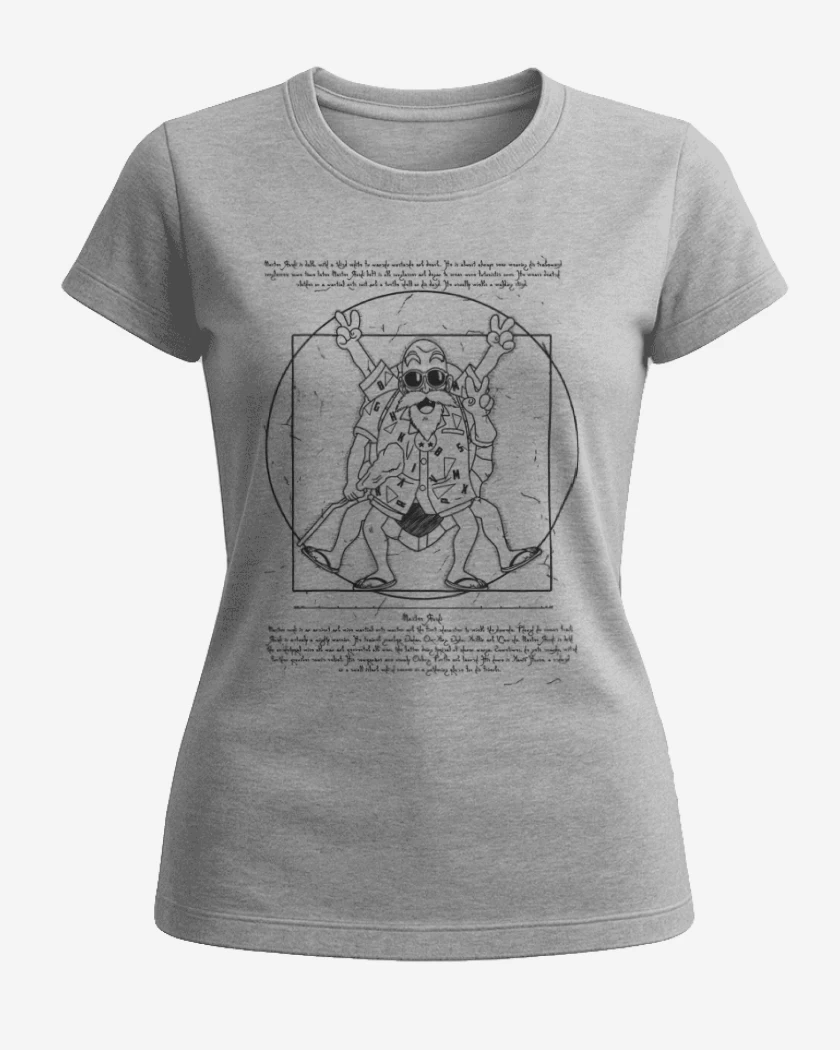 Polera de Mujer Gris Melange de Roshi de Vitruvio