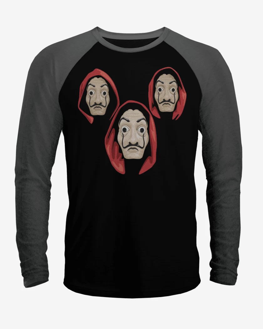 Polera Raglan La casa de papel 2