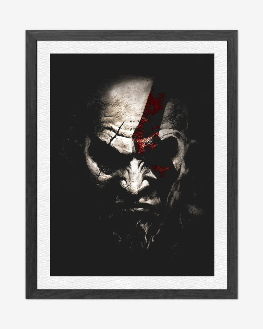 Cuadro decorativo kratos sombra