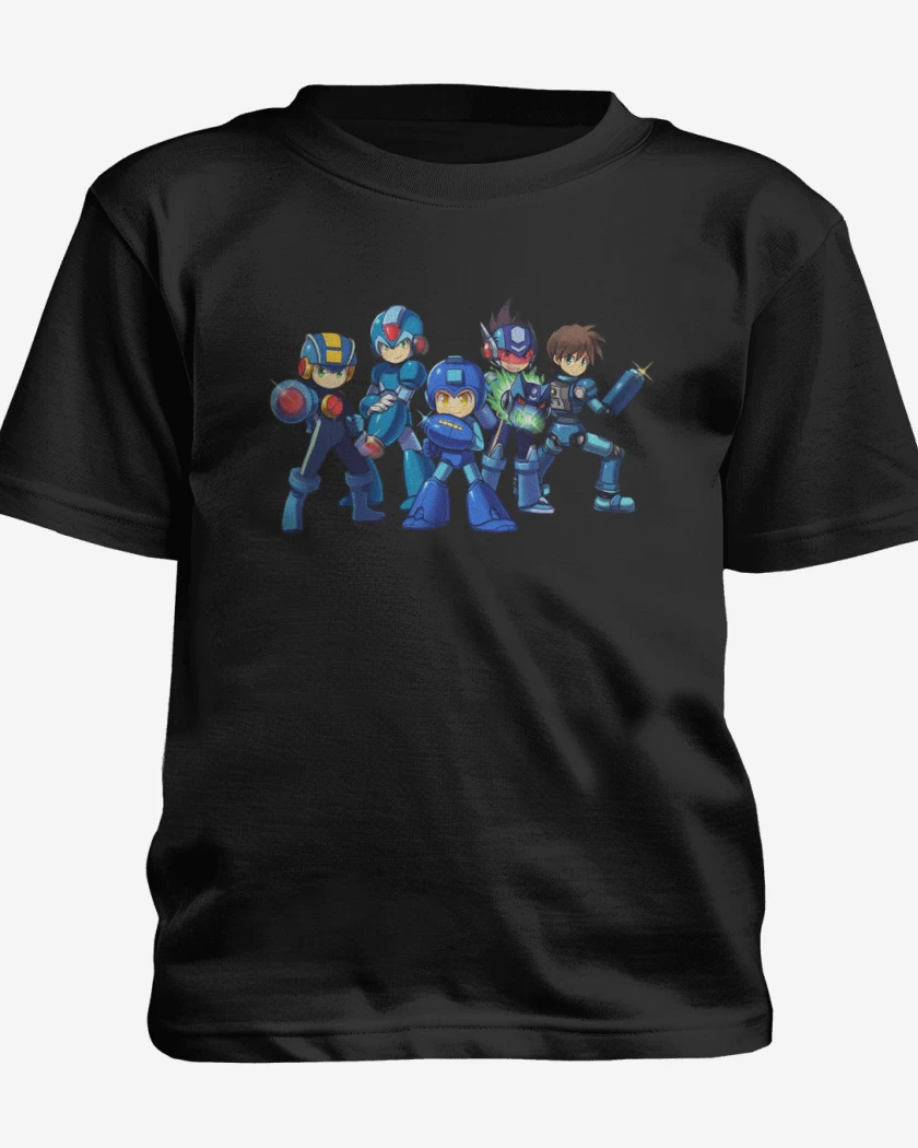 Polera de niño Negro de Megamanes