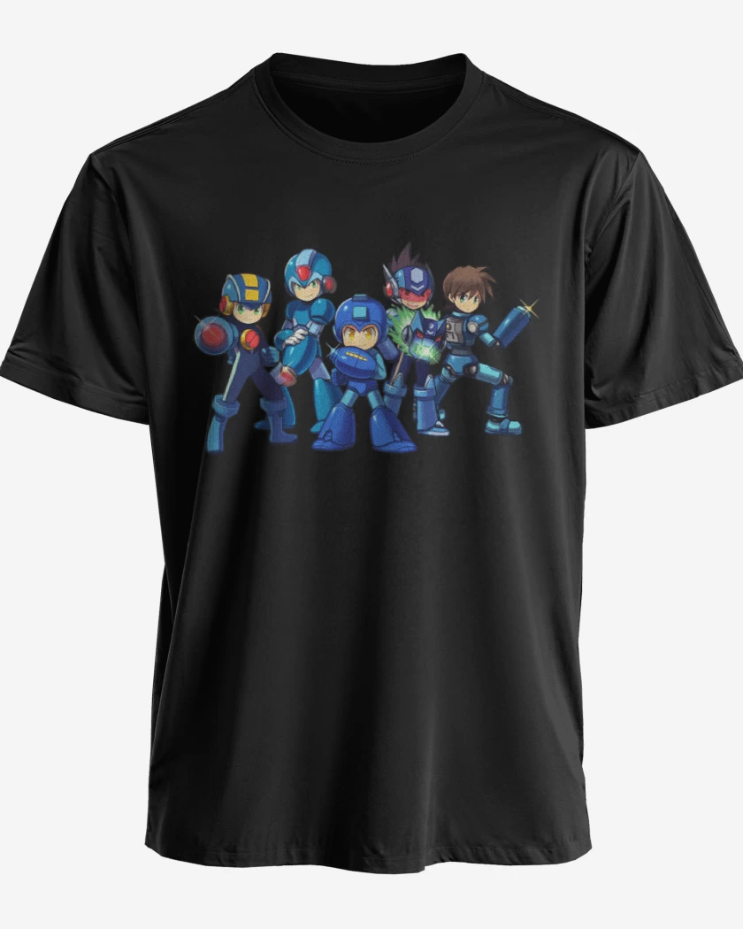 Polera premium Negro de Megamanes