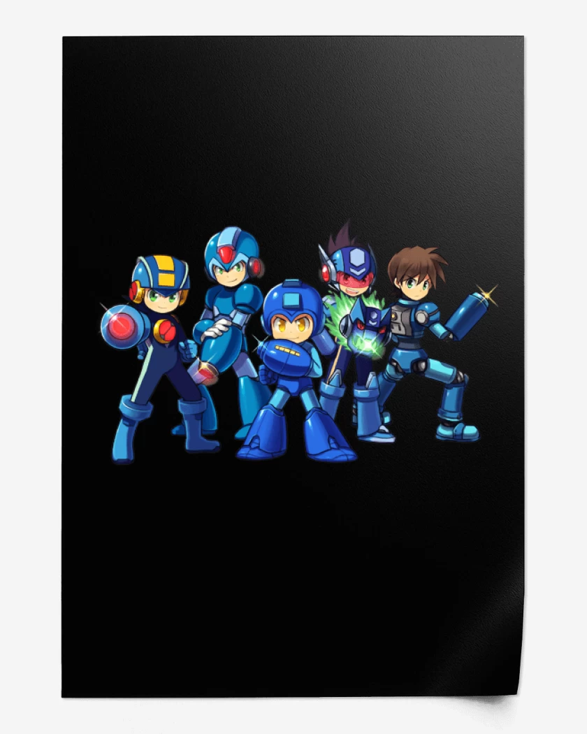 Print Megamanes