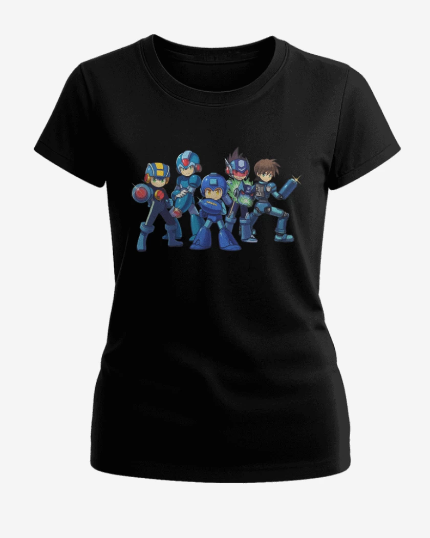 Polera de Mujer Negro de Megamanes