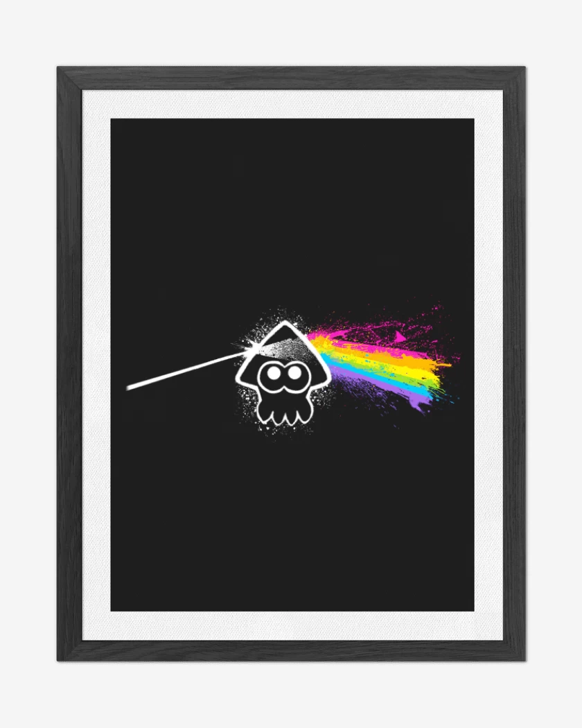 Cuadro decorativo Splat side of the moon