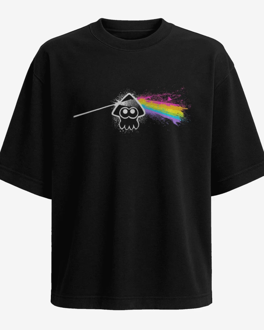 Polera Oversize Splat side of the moon