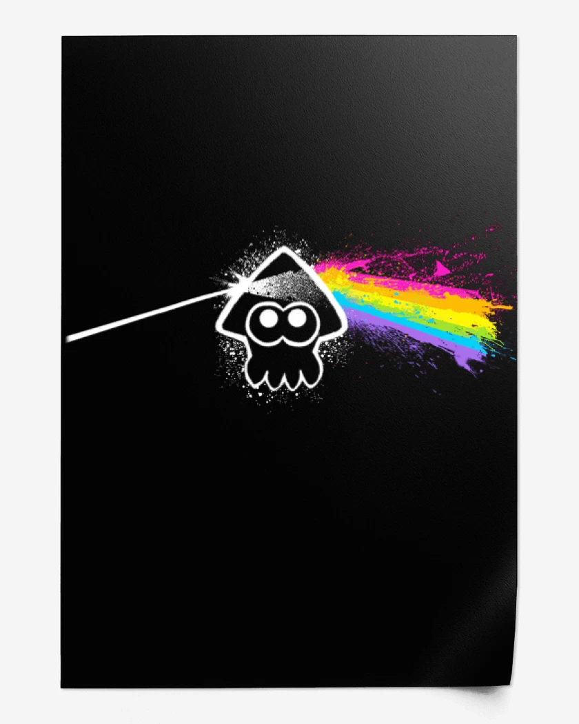 Print Splat side of the moon