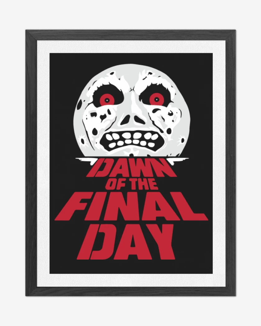 Cuadro decorativo Negro de Dawn Of The Final Day