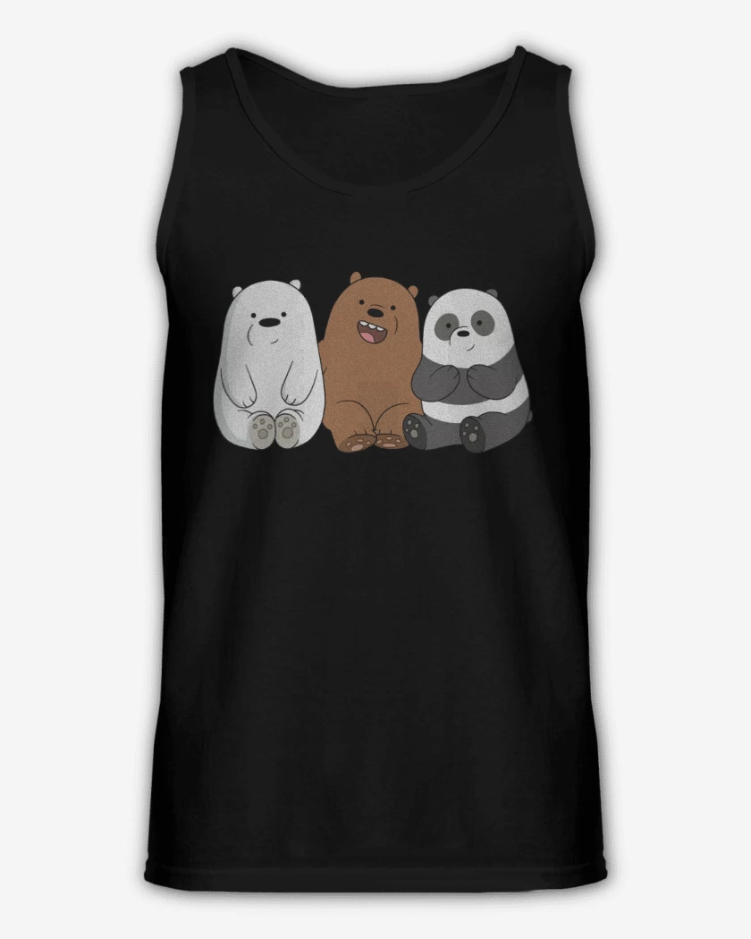 Sudadera Negro de We Bare Bears