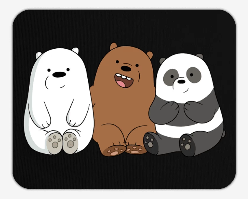 Mousepad We Bare Bears