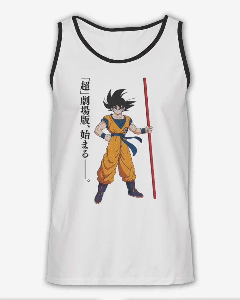 Sudadera Blanco de new goku