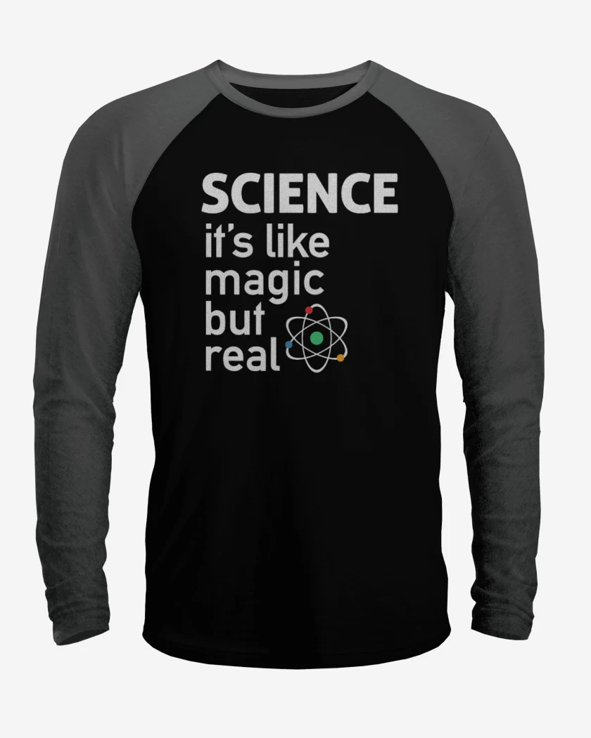 Polera Raglan ciencia real