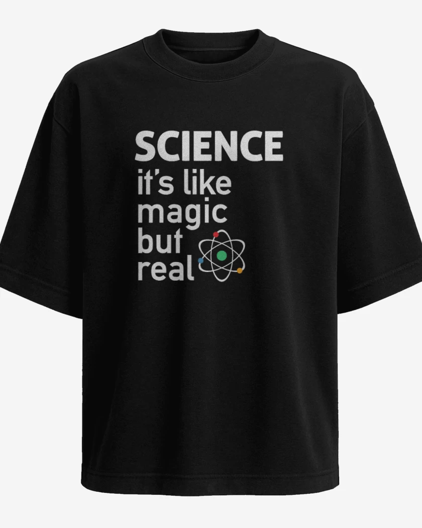 Polera Oversize ciencia real