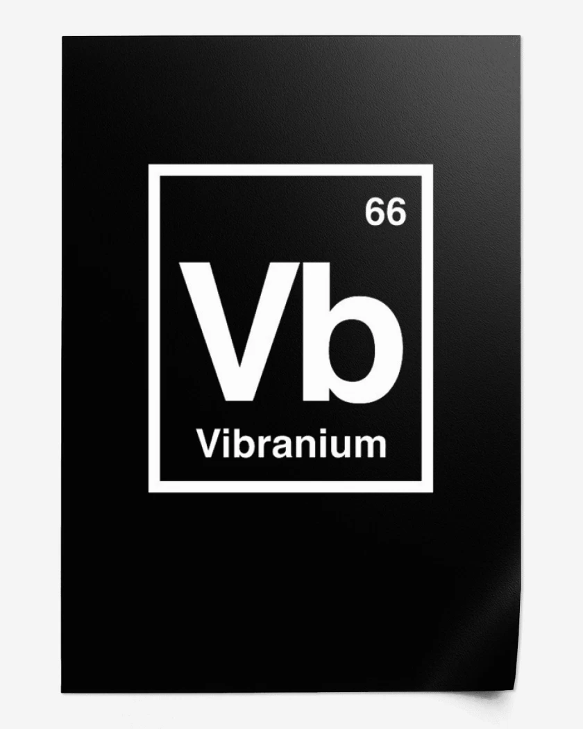 Print Negro de Vibranium