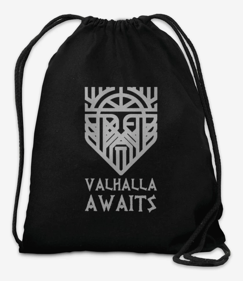 Mochila Negro de Valhalla espera