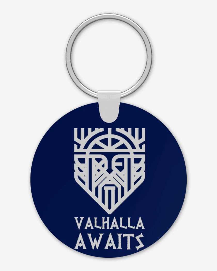 Llavero Azul Marino de Valhalla espera