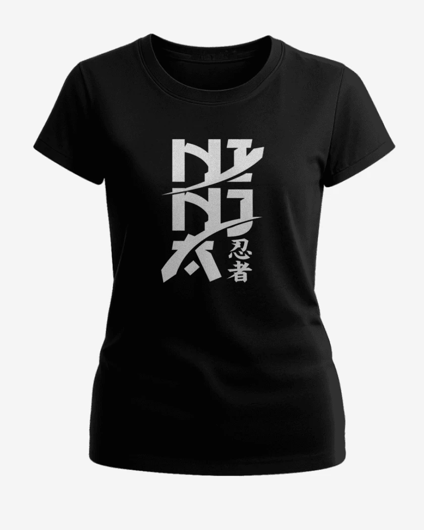 Polera de Mujer Negro de Ninja