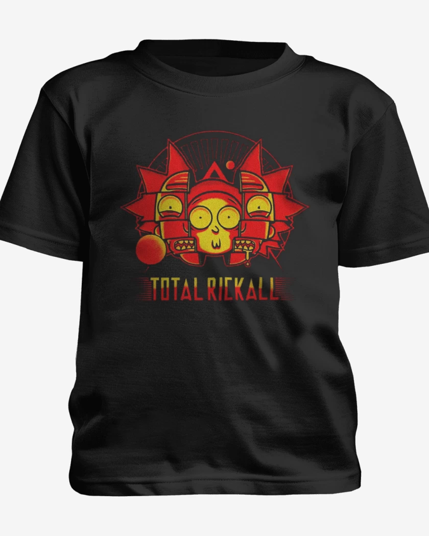 Polera de niño Negro de Total rickall