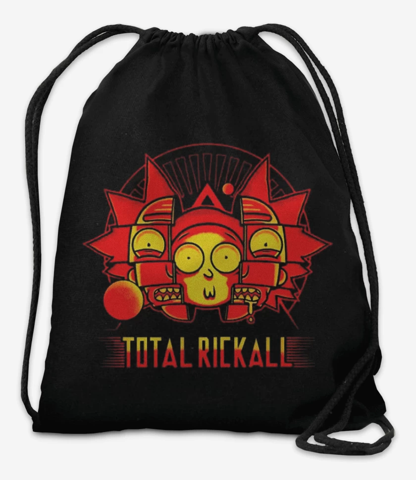 Mochila Negro de Total rickall