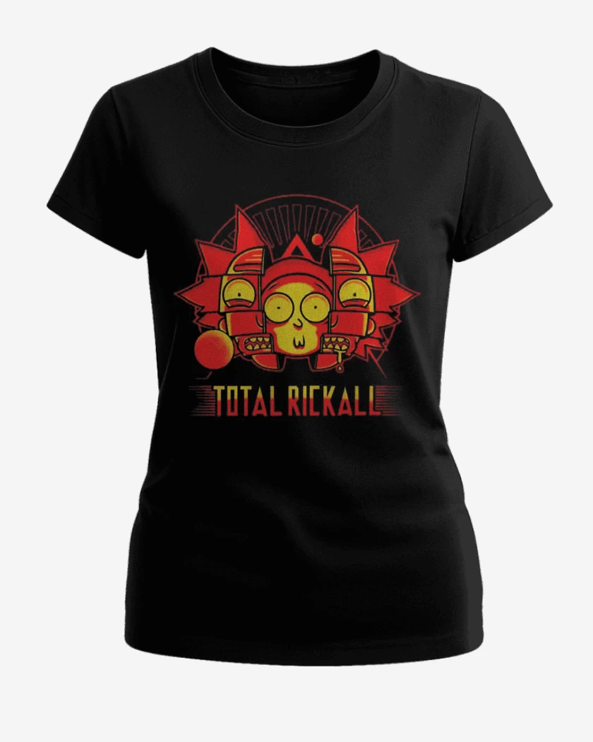 Polera de Mujer Negro de Total rickall