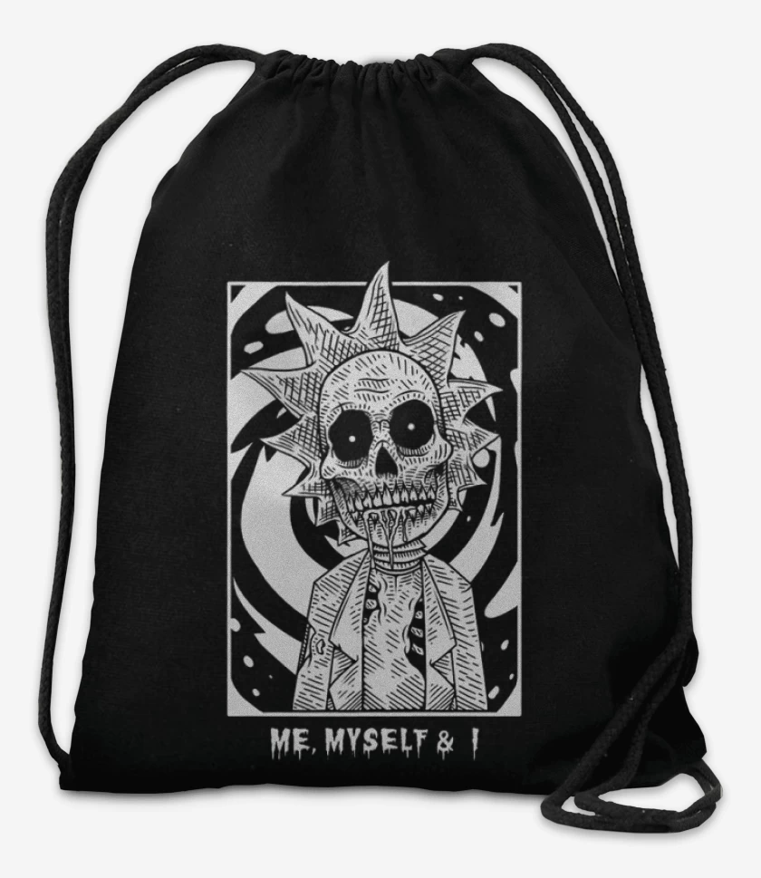 Mochila Negro de Rick my self