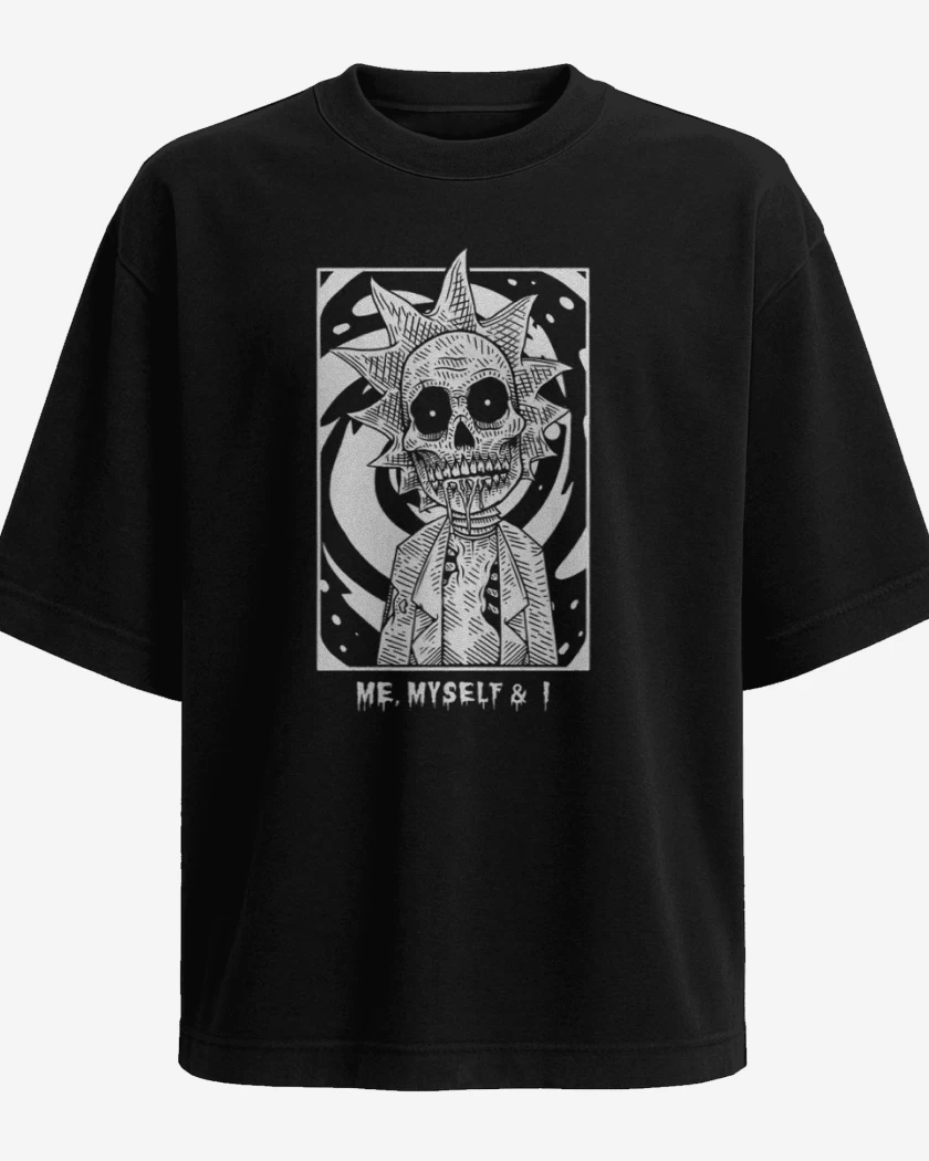 Polera Oversize Rick my self