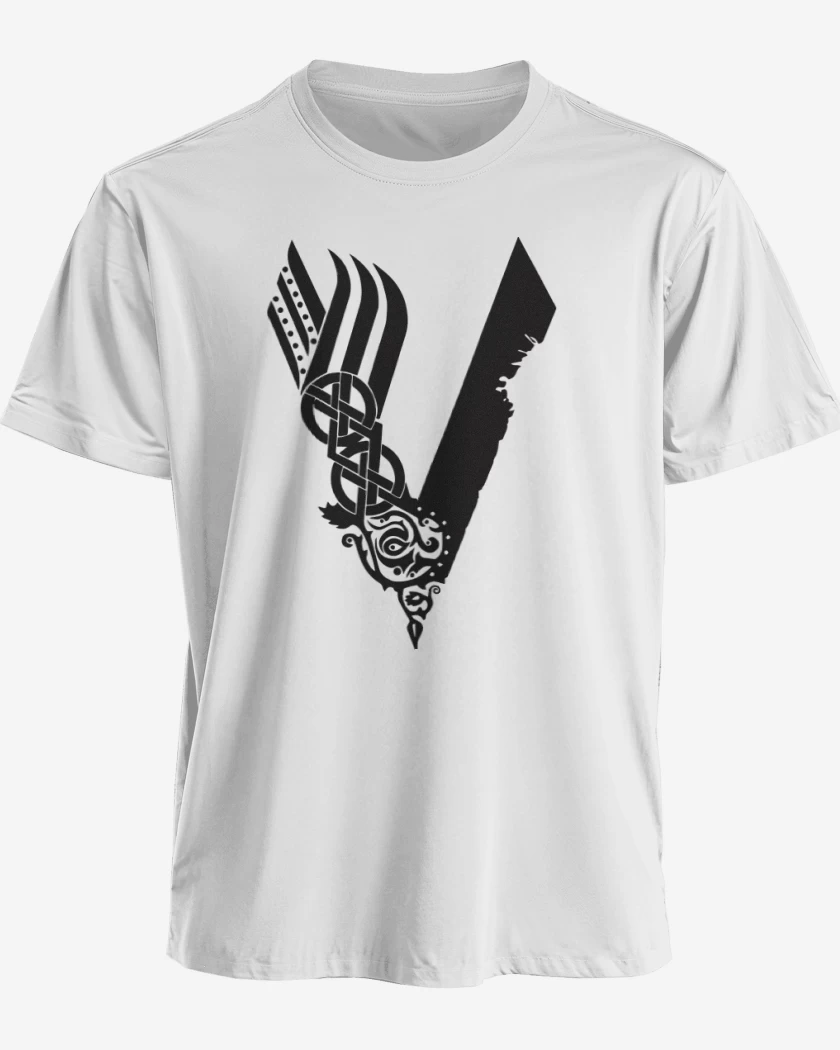 Polera Vikings negro