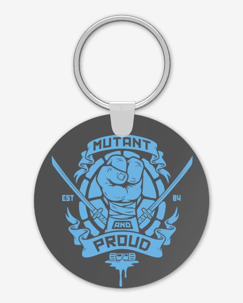 Llavero Tortugas Ninja - Mutant and Proud