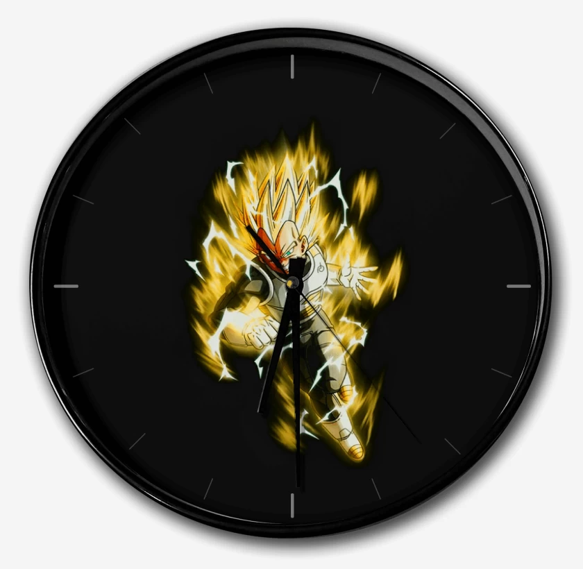 Reloj Negro de Vegeta dbs