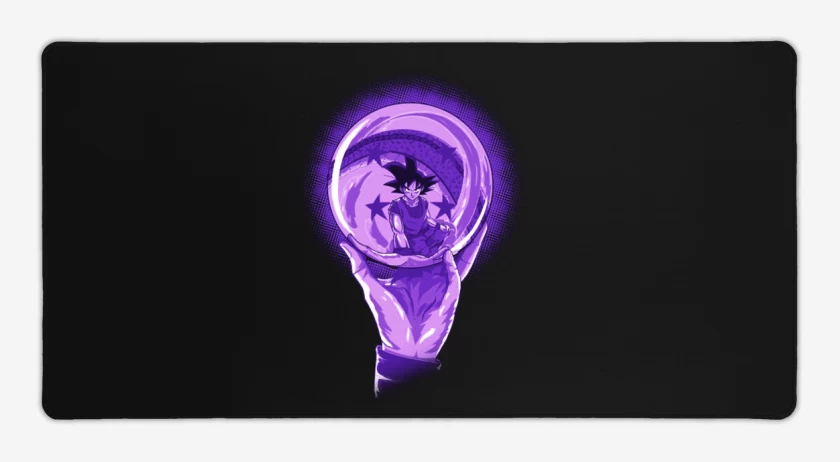 Mouse pad Gamer Negro de Goku 5
