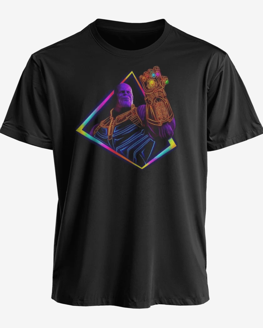 Polera premium Negro de Thanos ultimate