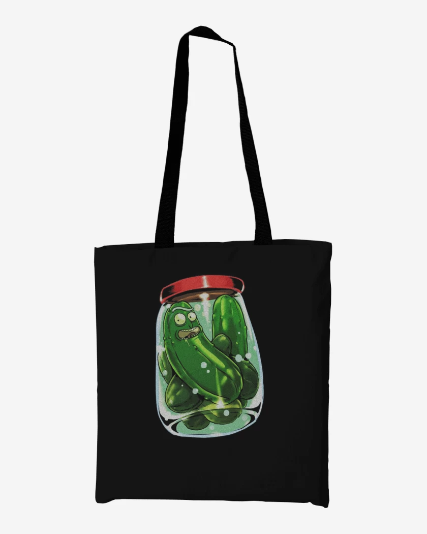 Totebag Pickle rick 2
